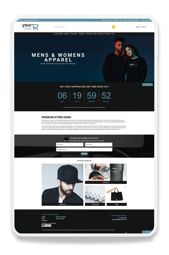 Premium Store Example