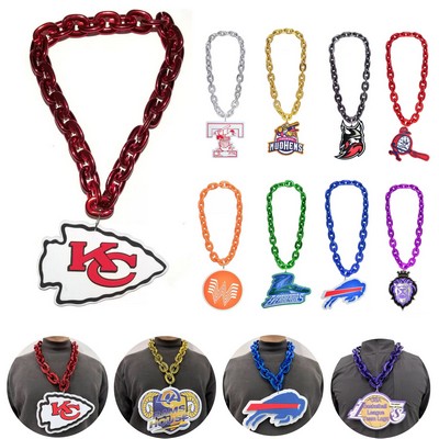 Oversized 3D EVA Foam Necklace