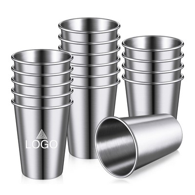 12OZ Stainless Steel Pint Cup Tumbler
