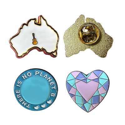 1" Custom Soft Enamel Lapel Pin