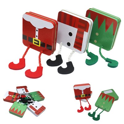 Christmas Tinplate Candy Box