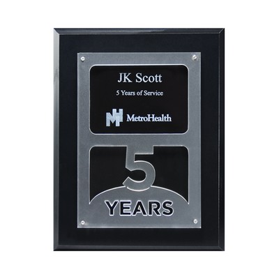 5 Year Anniversary Achievement Plaque