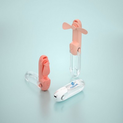 Mini Fan Handheld Fan Rechargeable Folding Fan