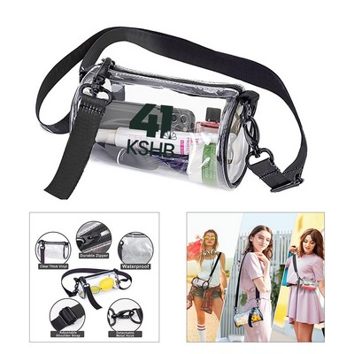 Clear PVC Cylindrical Bag