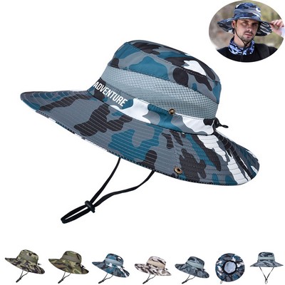 Camouflage Bucket Sun Hat