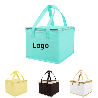 Non-Woven Fabric Handheld Insulated Fresh-Keeping Bag