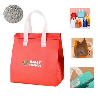 Disposable Non-Woven Lunch Tote Cooler Bag