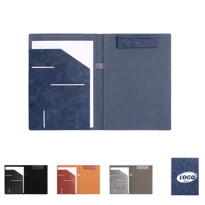PU Leather Business Journal Folder