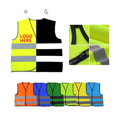 Enhanced Visibility Childrens Construction Safety Vest