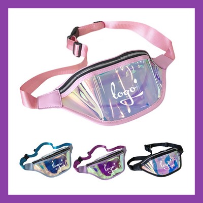 Clear PVC Zipper Fanny Pack
