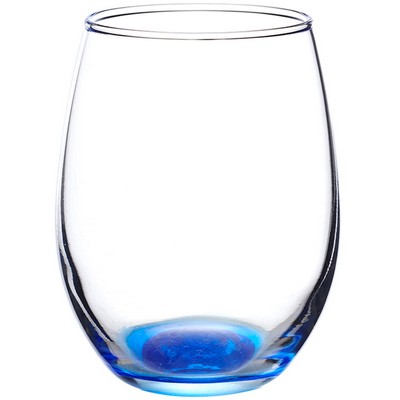 ARC Stemless Etched Wine Glasses - 9 oz