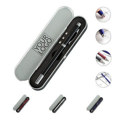 Multi Function Metal Ballpoint Pen