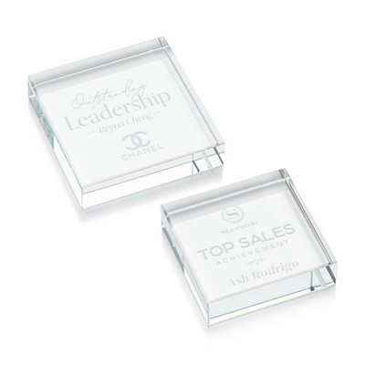 Winston Square Paperweight