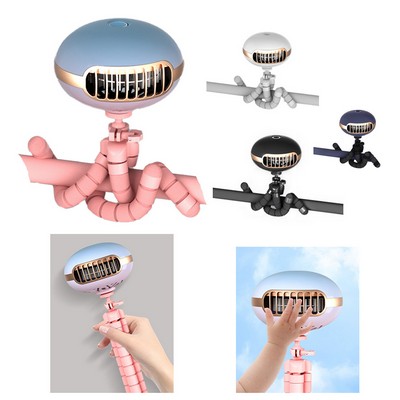 Rechargable Octopus Fan with Tripod