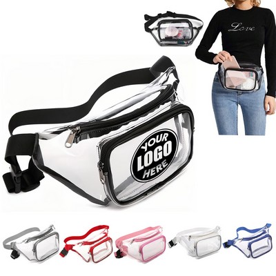 Transparent PVC Waist Bag