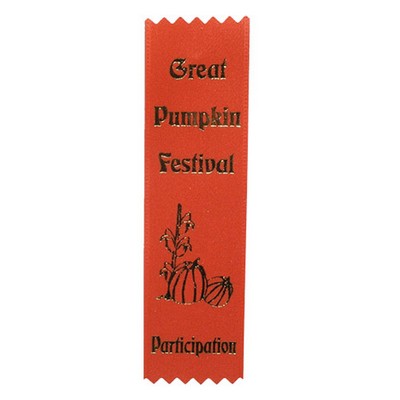 Custom Flat Ribbon w/ Pinked Edge (1 5/8"x 6")