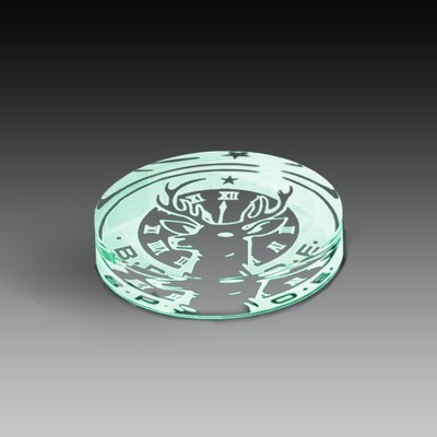 5" Circle Paperweight