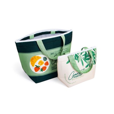 Recycled Canvas Small Lunch Cooler