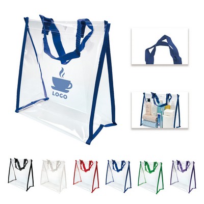 Clear Stadium Tote Bag