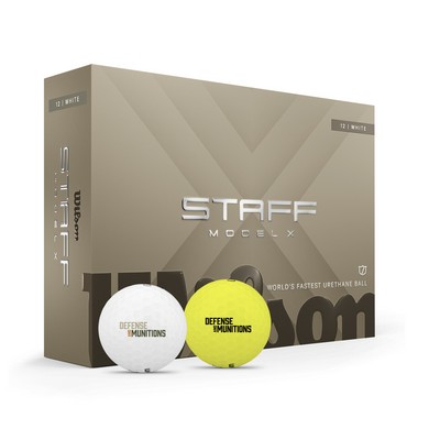 Wilson® Staff Model X Golf Ball (Dozen)