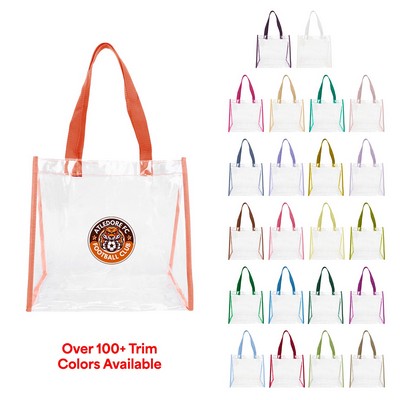 Clear Stadium Security Open Tote (Price includes air shipping direct to customer)