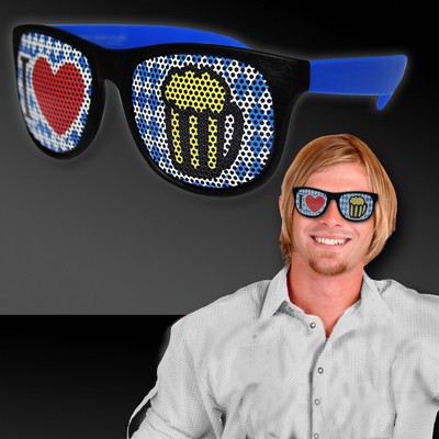 Oktoberfest Billboard Sunglasses(Blank)