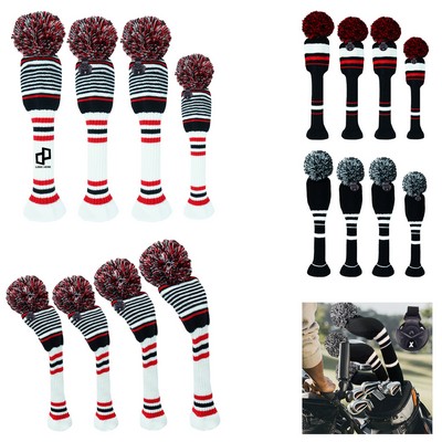 Knitted Fabric Golf Club Head Covers