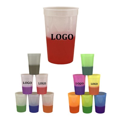 12 OZ Color Changing Stadium Cups