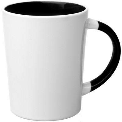 Two Tone Latte Personalized Mugs - 13 oz