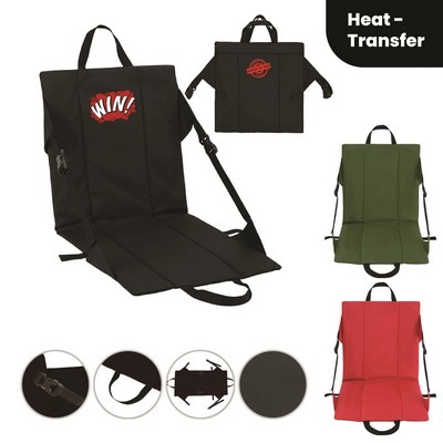 Adjustable Folding Stadium Seat for Back Support