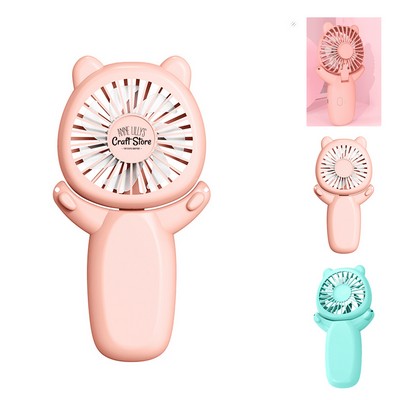 Foldable Mini Usb Fan with Lanyard