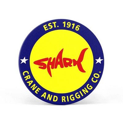 3.5" x 1mm Circular Pulpboard Coaster - Full color print - Double-sided