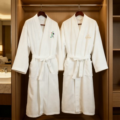 100% Cotton Luxury Waffle Weave Robe