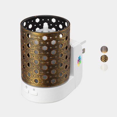 SERENE HOUSE® Metal Essential Oil Wall-Plug Diffuser