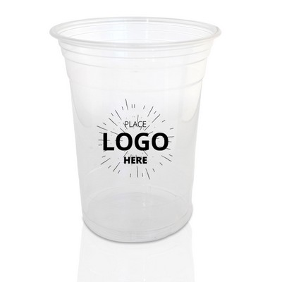 16oz Disposable Clear Plastic Cup