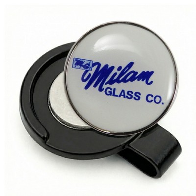 Economy Hat Clips Black Magic w/ 3/4" ColorQuick Ballmarker