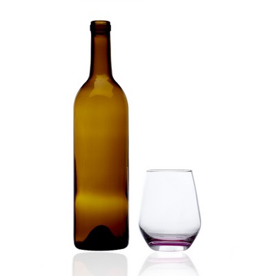 Silicia Stemless Wine Glasses - 12 oz