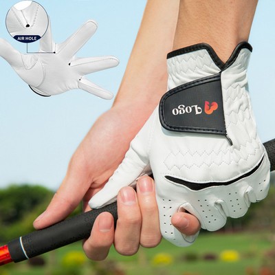 Men'S Lambskin Golf Gloves