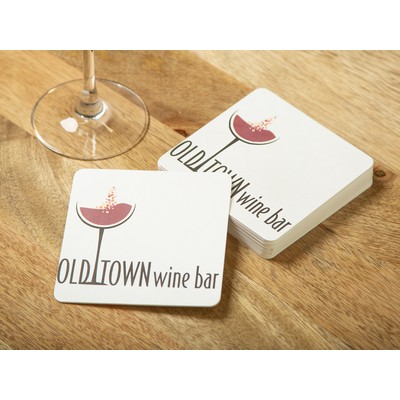 Full Color Square Paper Coaster (4" x 4")