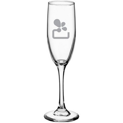Laser Engraved Libbey® 3796 Embassy 6 oz. Tall Flute Glass