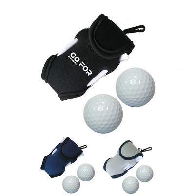 Golfer Mini Waist Pouch Pack with Tees Balls