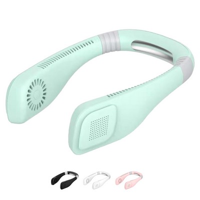 Portable Neck Rechargeable Leafless Fan Cooler