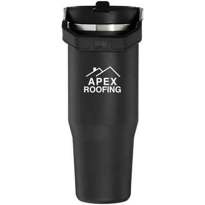 30 oz Stanley IceFlow 2.0 Stainless Steel Water Bottle (Black)