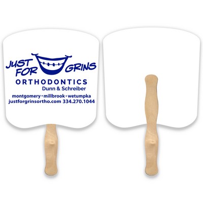 Bread Shape Single Hand Fan