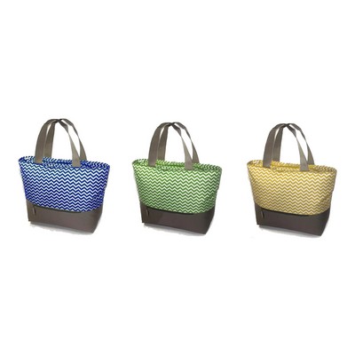 Mannitok® Chevron Jumbo Cooler Tote Bag