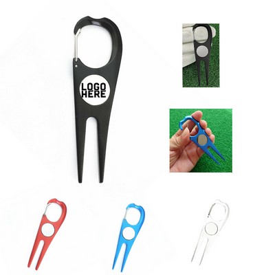 Portable Golf Divot Fork