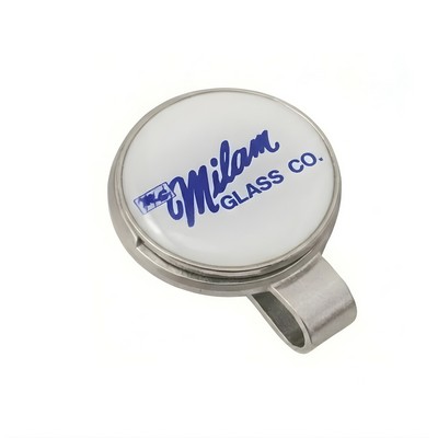 Classic Hat Clip Nickel Silver w/ ColorQuick Marker
