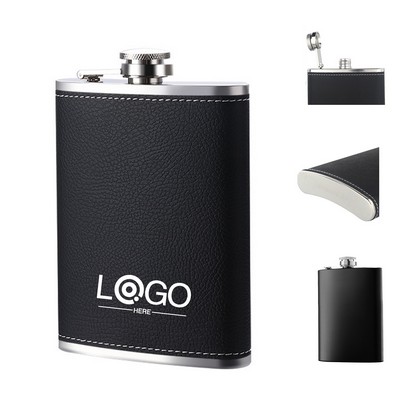 8 Oz Stainless Steel Hip Flask