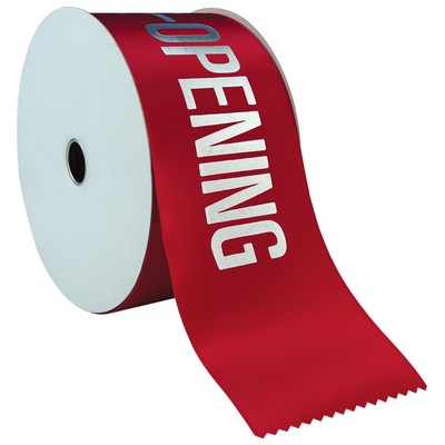 100 yd Custom Printed Ribbon Roll (4")