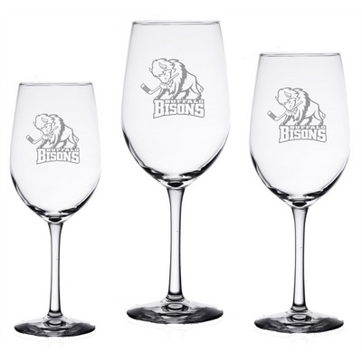 Laser Engraved Libbey® 7553 Vina 17 oz. Tall Wine Glass